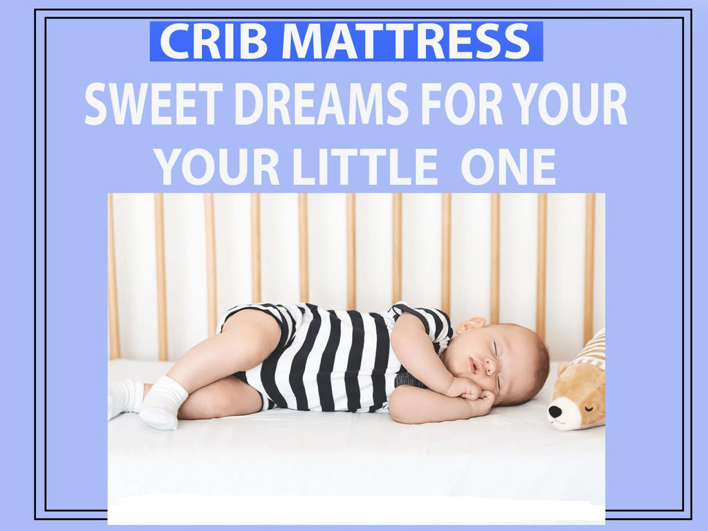 Toddler Cot Mattress 120 x 60 x 5 cm – Extra Thick Baby Mattress for Cot Beds – Quilted Polypropylene Cover – Firm Foam Support, Removable Cover – UK Made