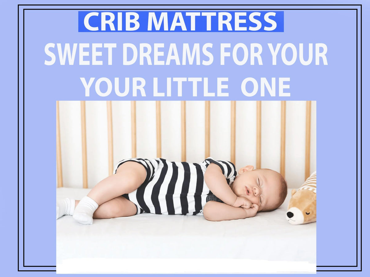 Toddler Cot Mattress 120 x 60 x 5 cm – Extra Thick Baby Mattress for Cot Beds – Quilted Polypropylene Cover – Firm Foam Support, Removable Cover – UK Made