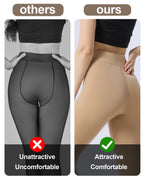 HOWIN Fleece Lined Tights Winter Thermal Tights for Women Fake Translucent