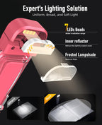 HIONXMGA Book Light,Rechargeable Reading Light for Books in Bed at Night