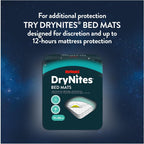 Huggies DryNites Pyjama Pants, Boys 8-13 Years (30-48KG), Up to 100% Leak Free Nights, Bedwetting Pants, 9 Count