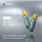 VARTA Batteries AAA, rechargeable, Pack of 16, Power on Demand, 1000 mAh