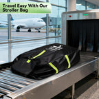Pram Bag for Airplane, Baby Travel Essentials, Stroller Bag 119H*61W*38D cm