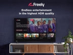TCL 32SF560-UK 32 Inch Full HD QLED HDR Smart TV with Fire TV Press & Ask Alexa, Metallic Bezel-Less Design