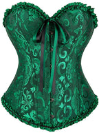SZIVYSHI Halloween Overbust Corset Top