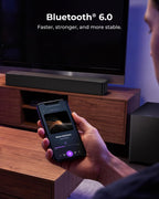 ULTIMEA 2.1ch Soundbar All-in-one, Built-in Subwoofer for TV