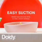 Doidy Cup, Open Cup for Training Baby 6 Months-3 Years, 200ml, Slanted Weaning Cup with Handles for Learning to Drink, BPA Free (Orange)