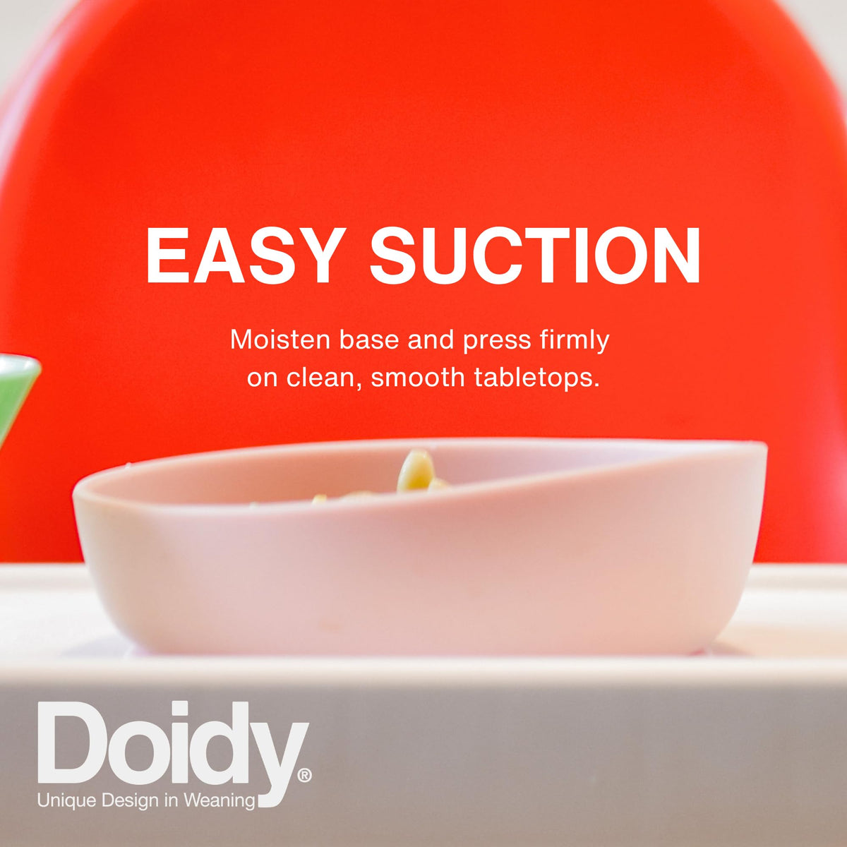 Doidy Cup, Open Cup for Training Baby 6 Months-3 Years, 200ml, Slanted Weaning Cup with Handles for Learning to Drink, BPA Free (Orange)
