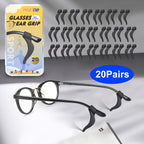 SMARTTOP Eyeglass Ear Grip-20 Pairs eye glasses ear grippers Anti-slip holders for ears,Silicone Ear Hook,glasses ear grip Retainer for Sports Glass Sunglasses Reading