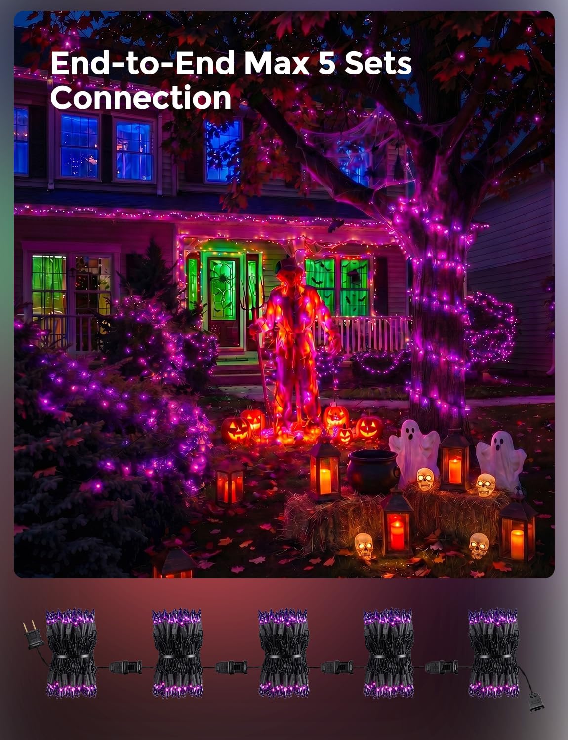 St. Patrick's Day Green Lights, 20FT 100 Count Incandescent Mini String Lights, Connectable Waterproof Fairy Light Plug in Halloween Christmas Decorations for Indoor Outdoor Home Patio Party Decor