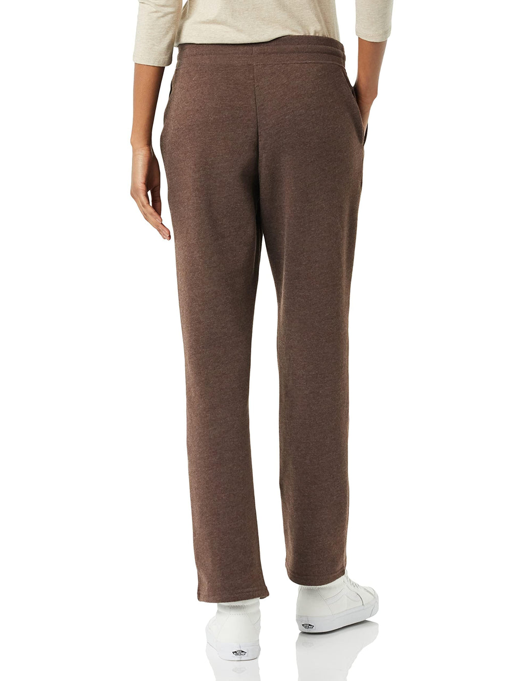 Amazon Essentials Women's Straight Leg Sweatpants with Drawstring for Women, Fleece