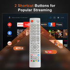 Samsung Universal TV Remote Control – Samsung TV Remote Replacement with Netflix, Prime Video, Rakuten Buttons for All S amsung LED QLED UHD 4K 8K Smart TVs