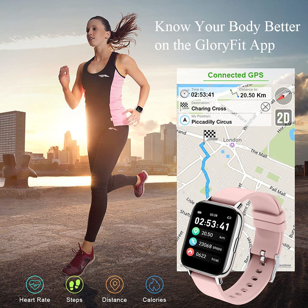 Motast Smart Watch, Fitness Tracker 1.69'' HD for Men Women
