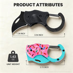 FUNBRO Small Pocket Knife, Cool Box Cutter with 1.34 Inch Sharp Blade