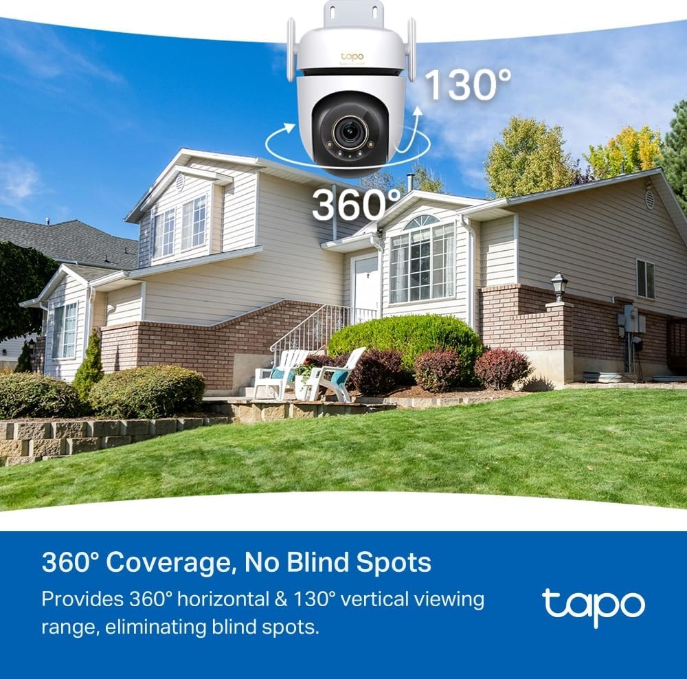 Tapo C530WS 3K 5MP Pan/Tilt Outdoor Security Camera CCTV Camera