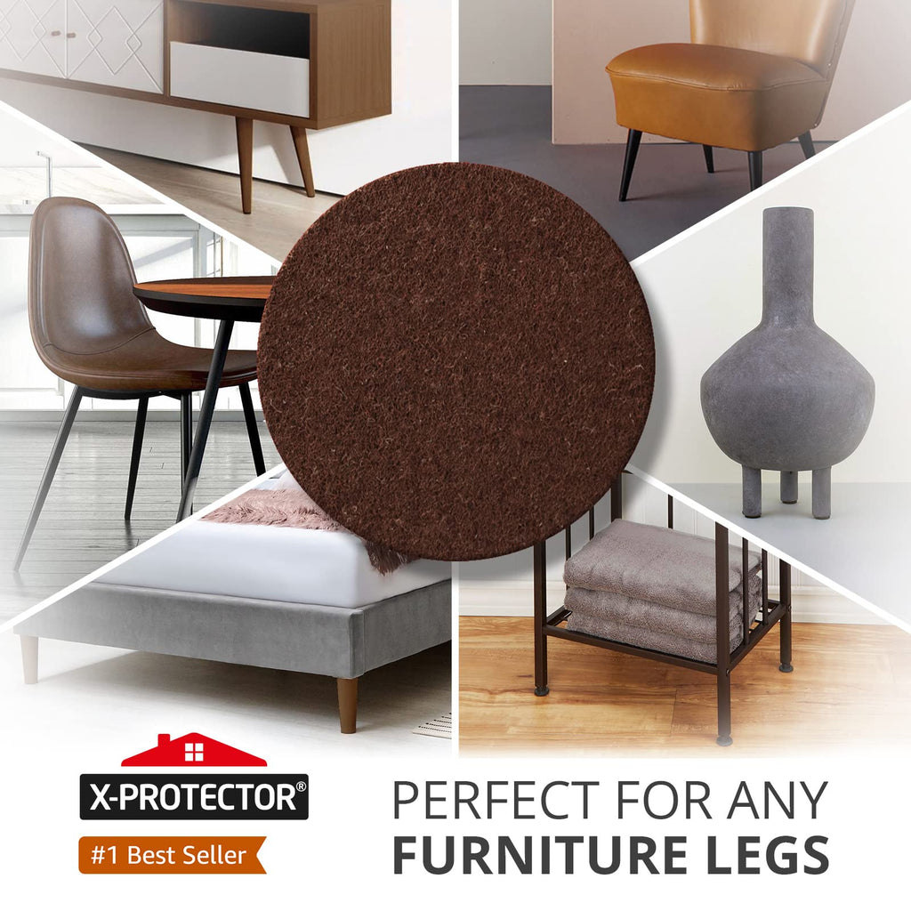 Felt Furniture Pads X-PROTECTOR 133 PCS Premium Furniture Pads - Felt Pads