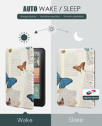 MoKo Case for 7" Kindle Paperwhite 12th Gen&Colorsoft 2024, Agave Green