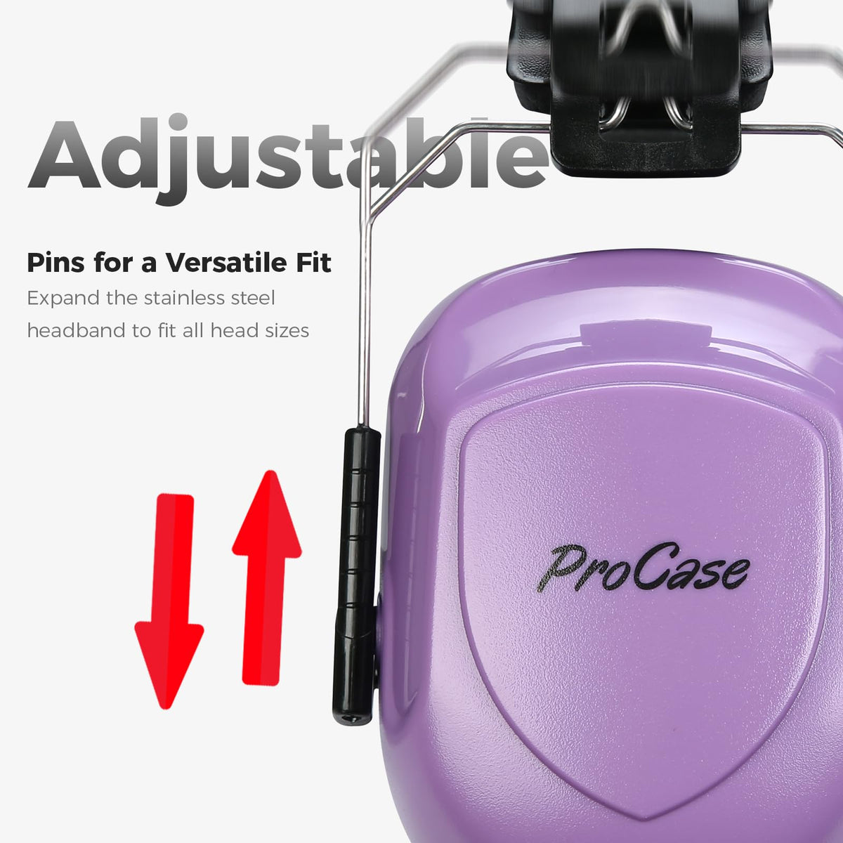 ProCase Hearing Protection Ear Muffs SNR 33dB, Noise Cancelling Headphones