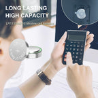 LR1130 Battery, 25 Pack AG10 389 390 LR54 SR1130 1.5V Alkaline Button Cell Batteries, for Watch, Calculators, Toys