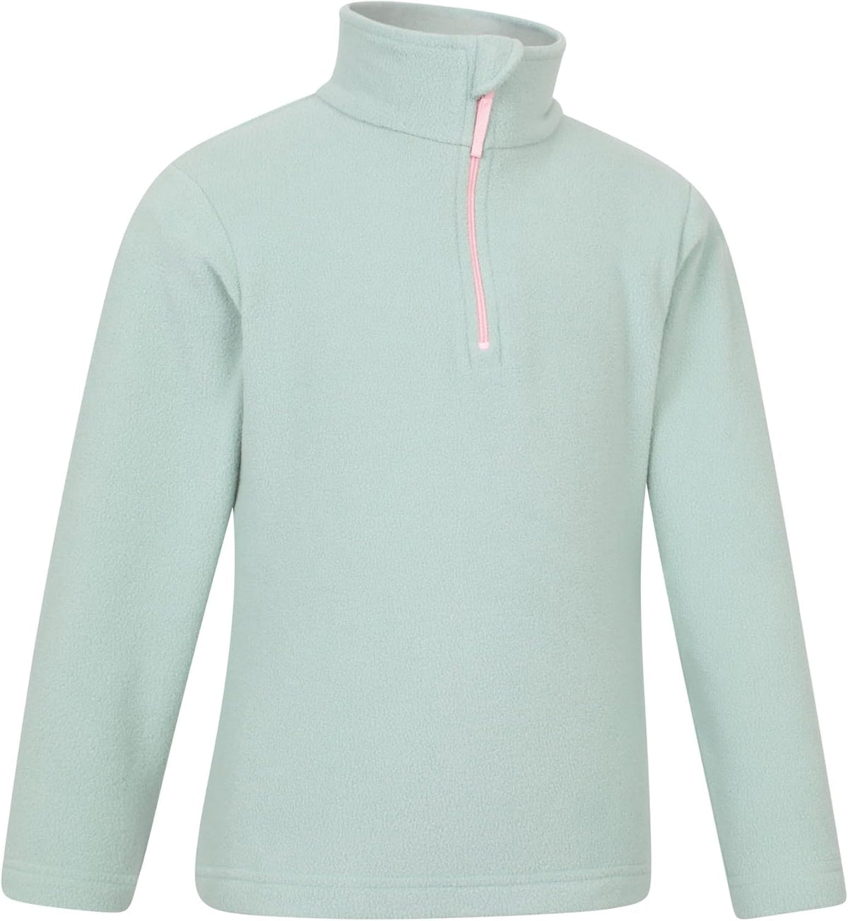 Mountain Warehouse Camber Kids Coral Fleece Top - Lightweight, Quick Drying, Breathable Sweatshirt for Outdoor Activities - Unisex, Suitable for Winter Layering