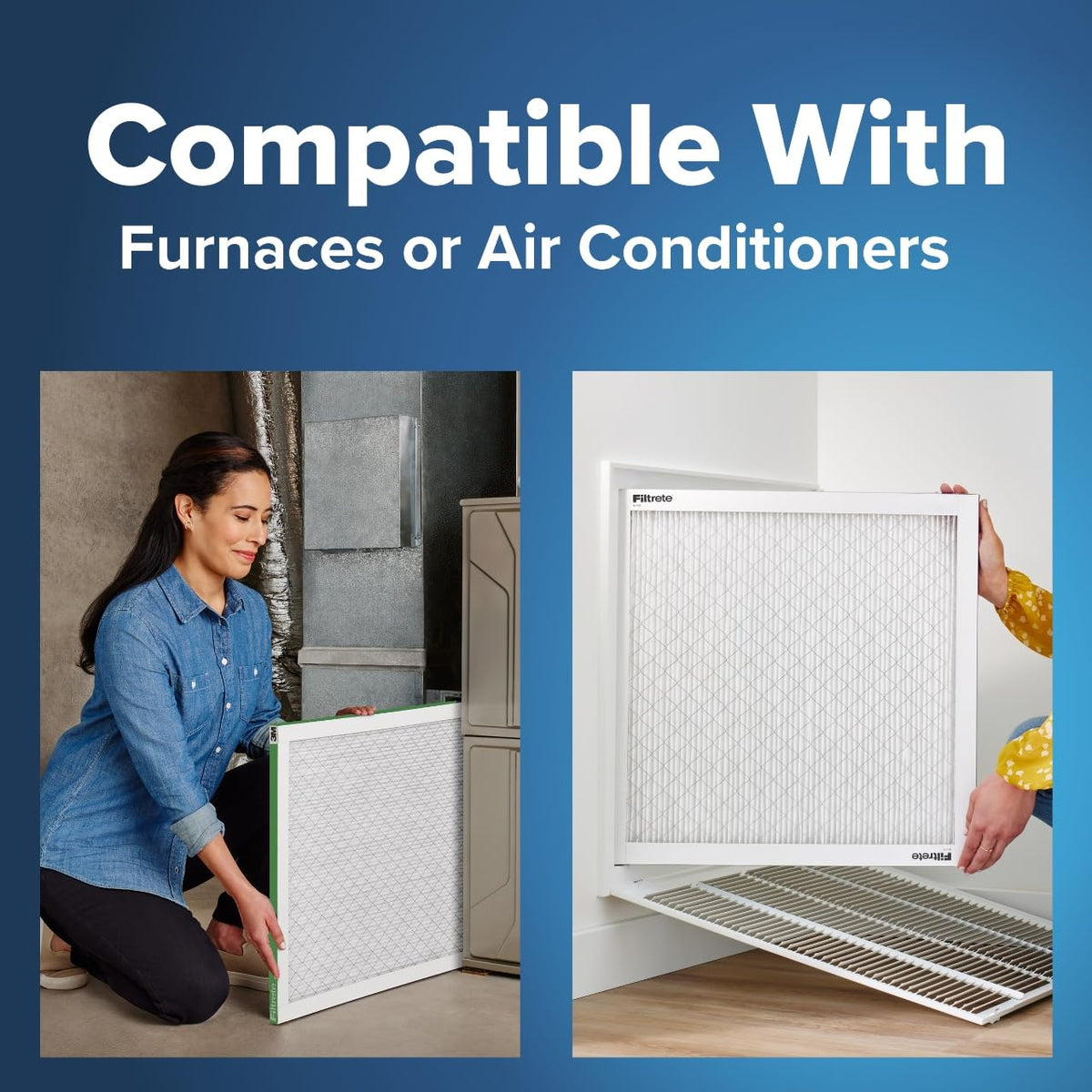 Filtrete 16x25x1 Air Filter, MERV 8, MPR 700, 4 HVAC Filters