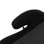 MyChild Brundle Group 2/3 Booster Car Seat Black., Backless Booster Seat. Lightweight 700g. From 15kg to 36kg Approx. 4 - 12 Years