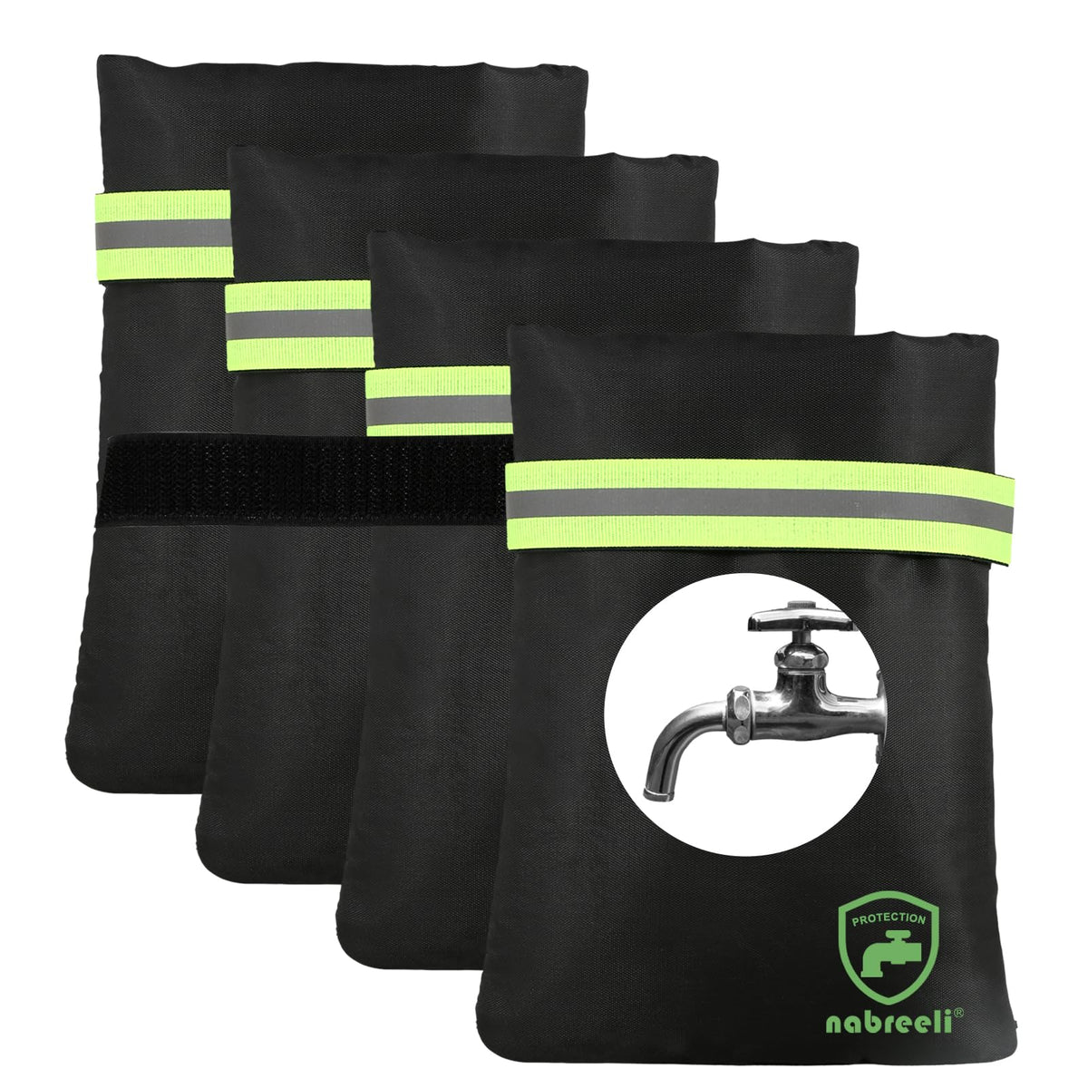2 Pack Outdoor Faucet Covers for Winter Freeze Protection