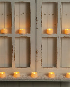 Homemory 24-Pack Flameless Tea Lights Candles Battery Operated, 200+ Hours