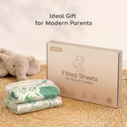 Next to Me Crib Sheets 83x50 cm Fitted 2 Pack Bedside Crib Sheets