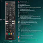 Universal Remote Control Replacement for All LG Smart TV