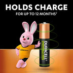DURACELL AAA Rechargeable Batteries (4 Pack) 1.2V, 750 mAh NiMH