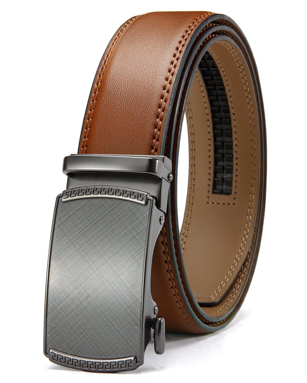 CHAOREN Belts for Men, 1 3/8" Ratchet Mens Belt Leather for Jeans, Dress
