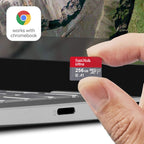 SANDISK Ultra micro SD for Chromebooks 128GB, Up to 140MB/s Read Speeds