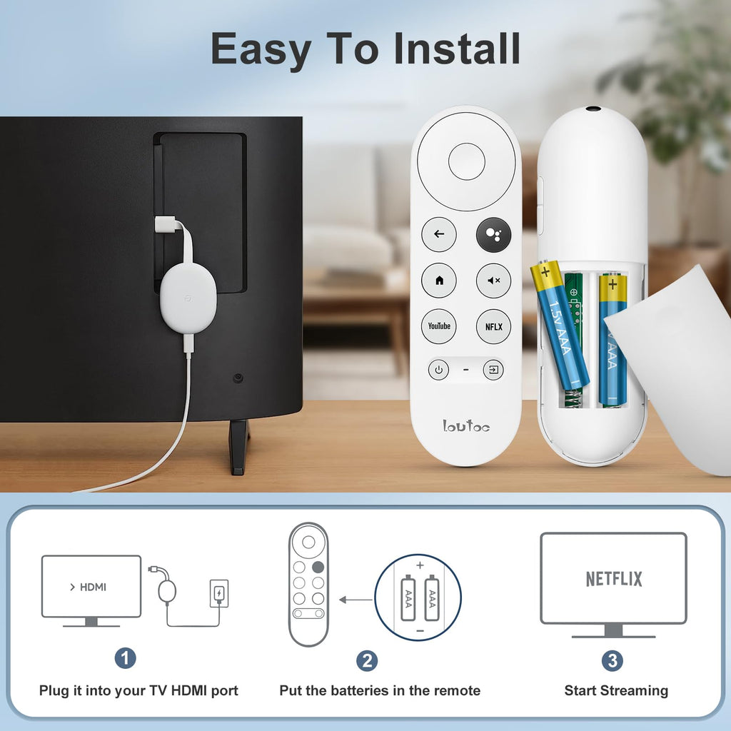 for JVC-TV-Remote-Control, Universal Replacement RM-C3338 for JVC Smart TV