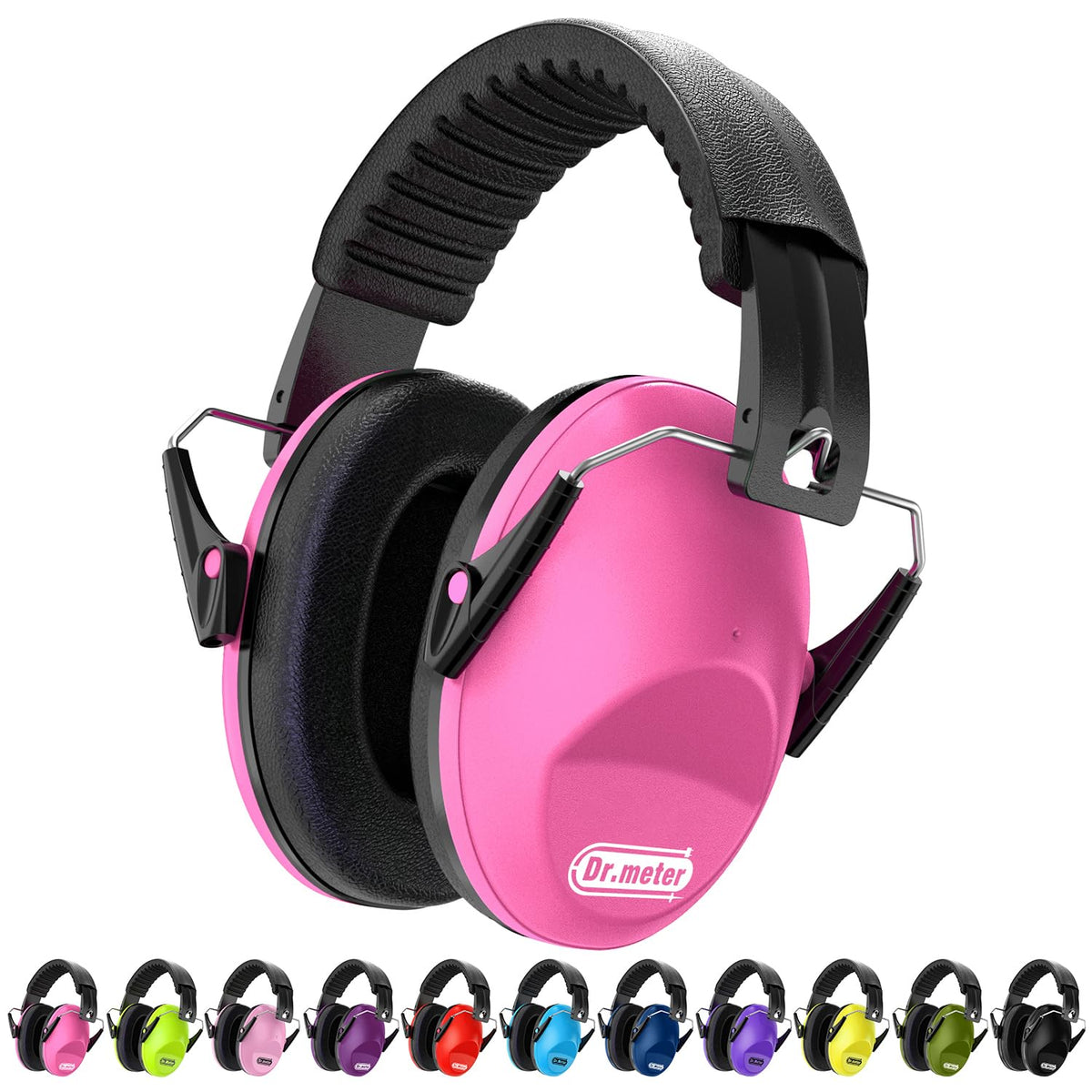 Dr.meter EM100 Noise Cancelling Headphones for Kids Adults, Ear Muffs