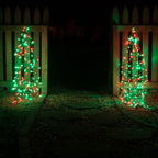 Dazzle Bright 300 LED Christmas String Lights, 100 FT Connectable Waterproof String Lights Green Wire with 8 Modes, Christmas Decorations for Indoor Outdoor Xmas Party Yard Garden (Warm White)
