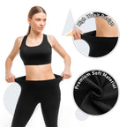 Leafigure 2-Pack High Waist Gym Leggings with Pockets for Women