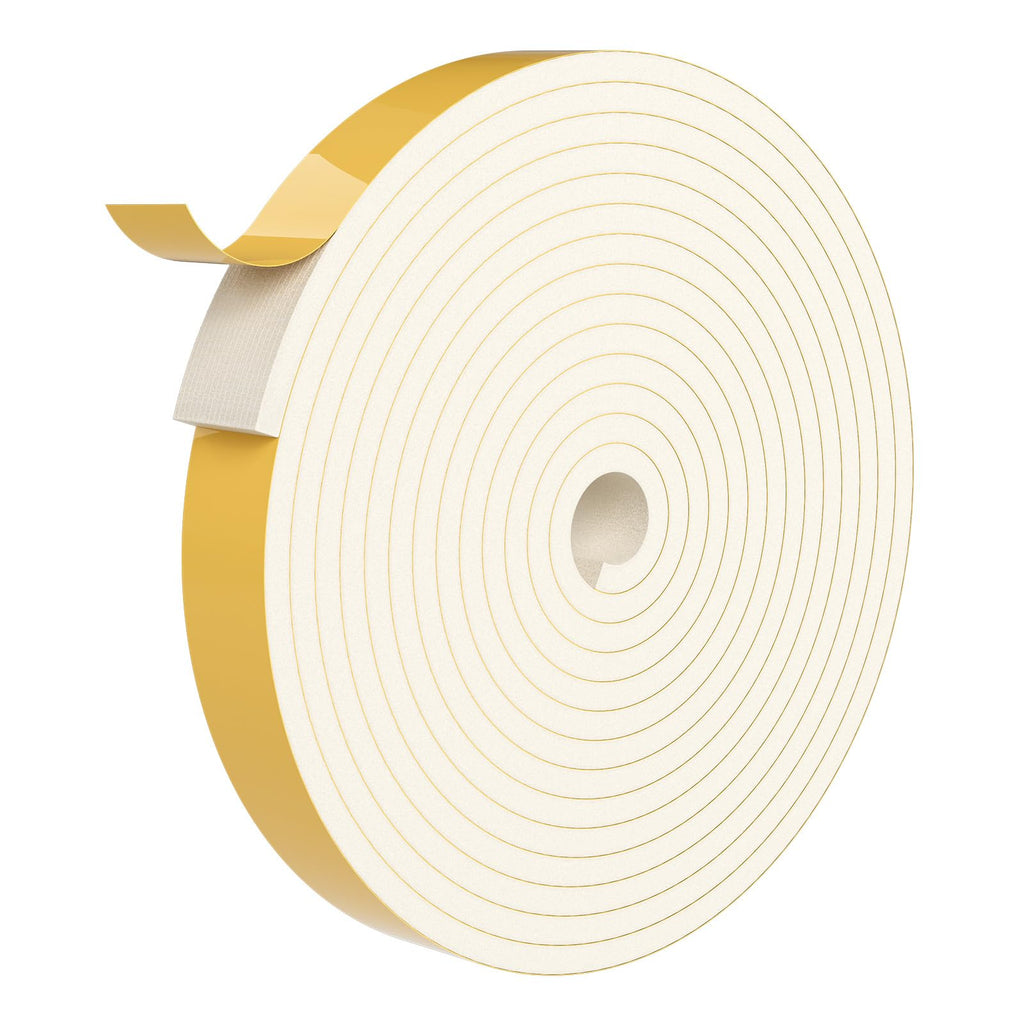 EVA Weather Stripping Foam Insulation Tape with Adhesive Foam Door Seal Weather Strip for Door Frame/Window/Gaps/Insulation/Buffer