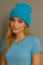 Beanie Hat Plain Soft Comfortable Casual for Men Women Warm Knitted Winter Woolly Skully Ski Headwear Stretchy Thermal Unisex Cap Perfect for Daily Wear Outdoor Sports and Hiking