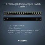 NETGEAR 5 Port Gigabit Network Switch, Unmanaged Ethernet Switch GS305