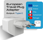 Ceptics 45W Universal Travel Adapter w/ 3 USB-A, 2 USB-C & Universal Input