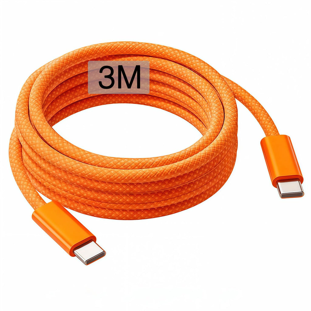 2m USB C to USB C Cable for IPhone 18/17/16/15,Fast Charger USB C for IPhone 17 Air/17e/16 Pro Max/15 Plus/16E/Duo, Long Charging Lead for iPad Pro 10/11th,Google Pixel 11/10/9/8,Samsung Galaxy Z Fold