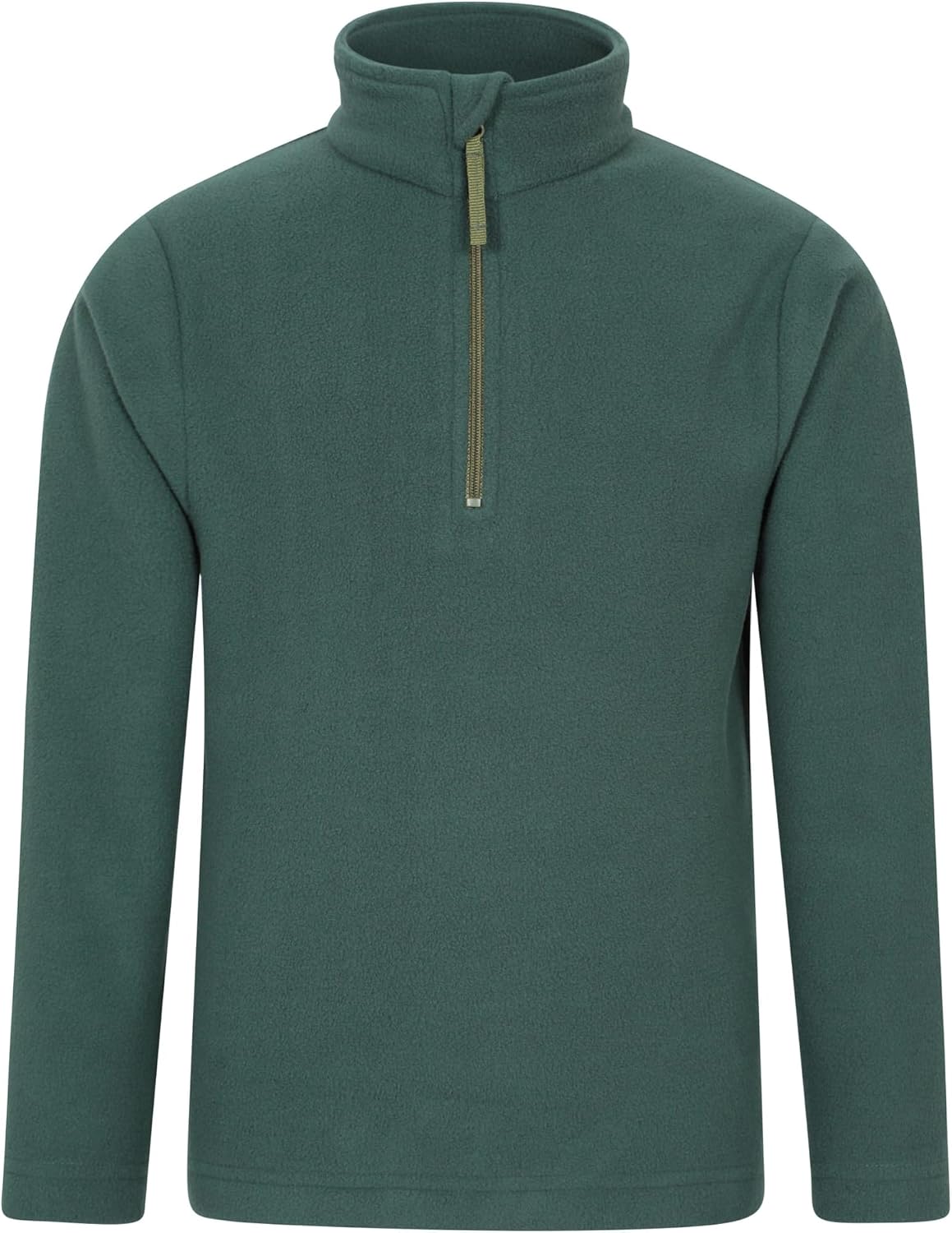 Mountain Warehouse Camber Kids Coral Fleece Top - Lightweight, Quick Drying, Breathable Sweatshirt for Outdoor Activities - Unisex, Suitable for Winter Layering