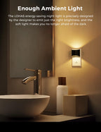 L LOHAS LED Night Lights Plug into Wall, Dimmable Night Light 2 Pack