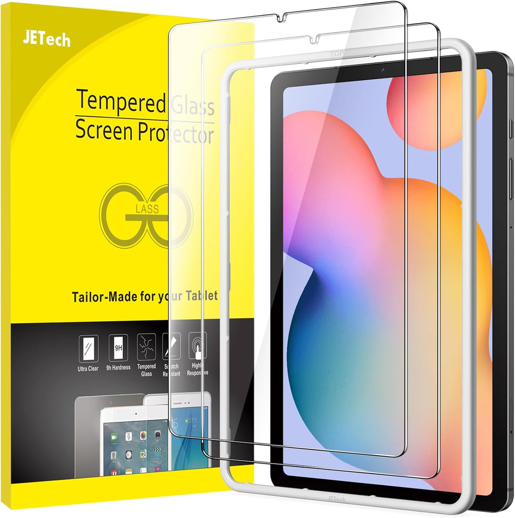 JETech Screen Protector for Samsung Galaxy Tab S6 Lite 10.4", 2-Pack