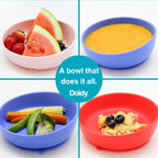 Doidy Cup, Open Cup for Training Baby 6 Months-3 Years, 200ml, Slanted Weaning Cup with Handles for Learning to Drink, BPA Free (Orange)