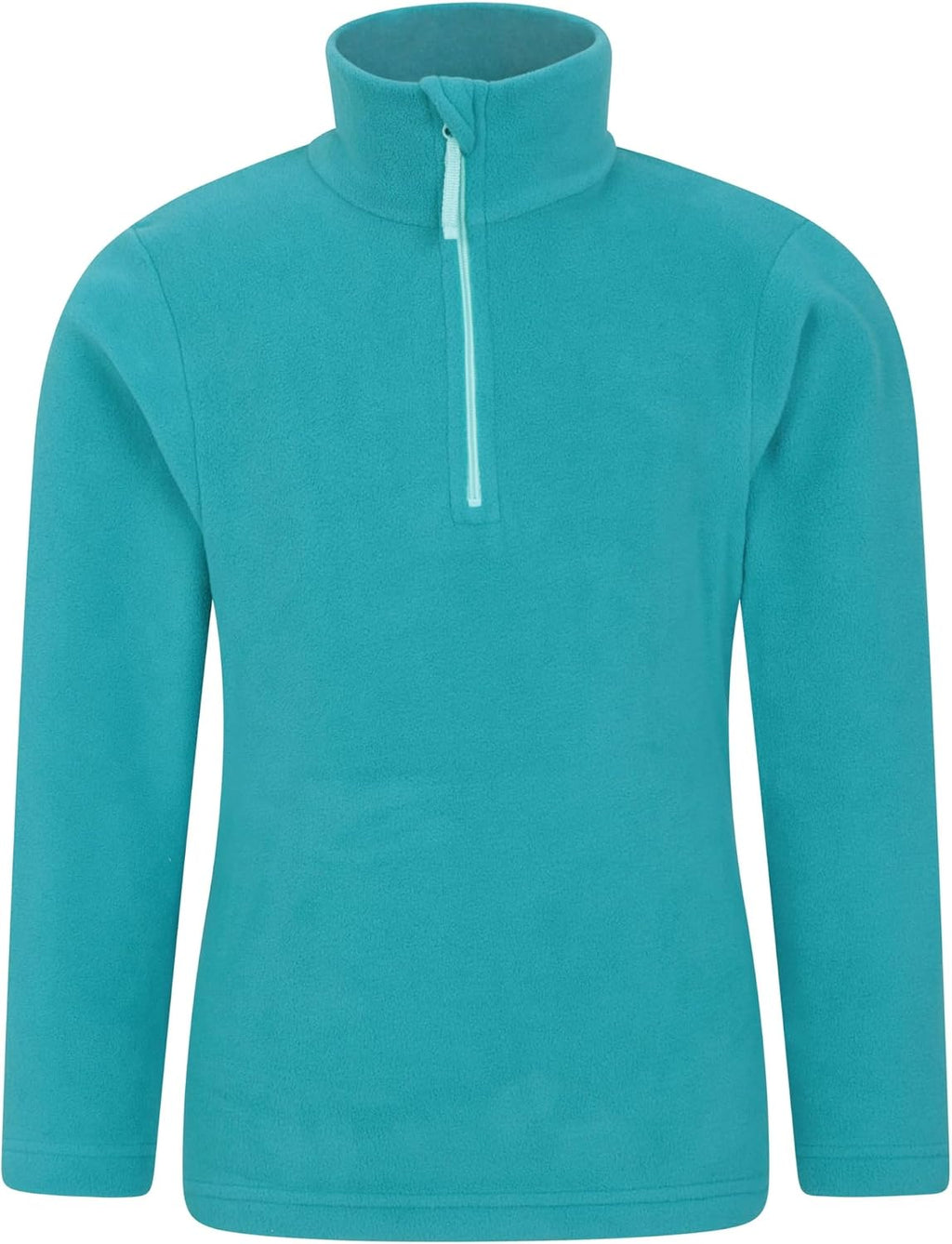 Mountain Warehouse Camber Kids Coral Fleece Top - Lightweight, Quick Drying, Breathable Sweatshirt for Outdoor Activities - Unisex, Suitable for Winter Layering
