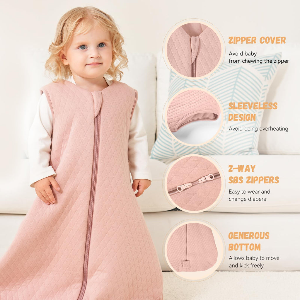 Yoofoss Baby Sleeping Bag 2.5 Tog 12-18 Months Grey