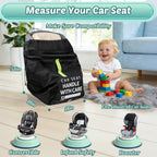 Pram Bag for Airplane, Baby Travel Essentials, Stroller Bag 119H*61W*38D cm
