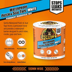 Gorilla Waterproof Patch & Seal Tape White 3m